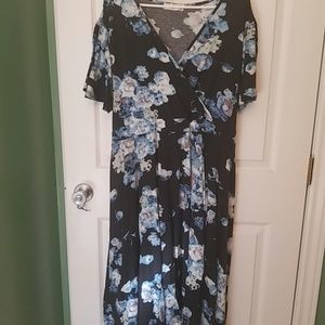 Plus size womans curvy dress